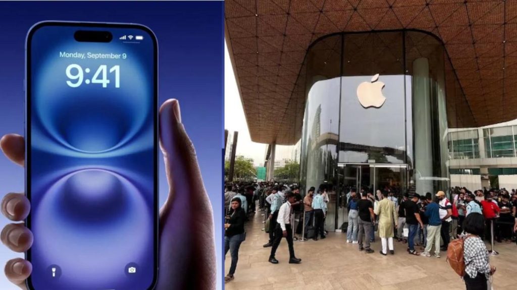 IPhone 16 Sale: आईफोन-16 सीरीज लेने एप्पल स्टोर पर लोगों की भीड़, AI फीचर्स के साथ हुई लॉन्च&hellip;