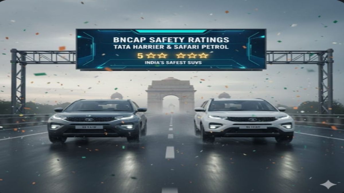 Tata Harrier, सुरक्षा का नया शिखर, टाटा की हैरियर और सफारी ने रचा इतिहास