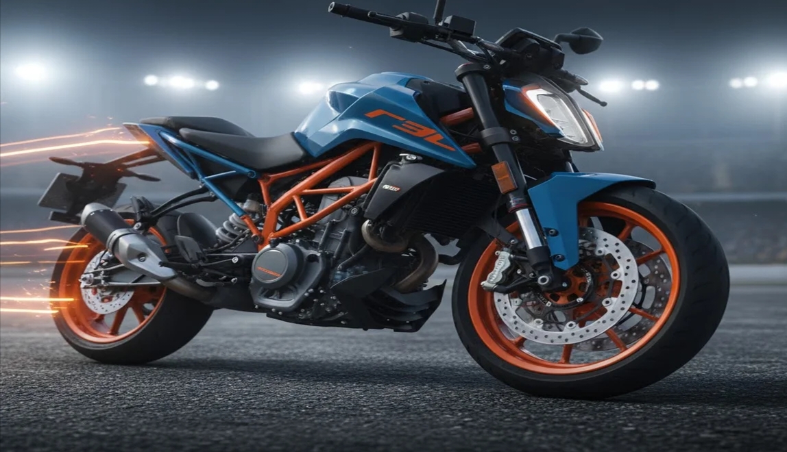 2026 KTM 390 Duke का जलवा, नई ब्रेकिंग और &lsquo;मैट ब्लू&rsquo; अवतार में उतरा सड़कों का नया सिकंदर