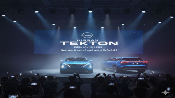 Nissan Tekton के नए टीज़र ने बढ़ाई एसयूवी प्रेमियों की धड़कनें