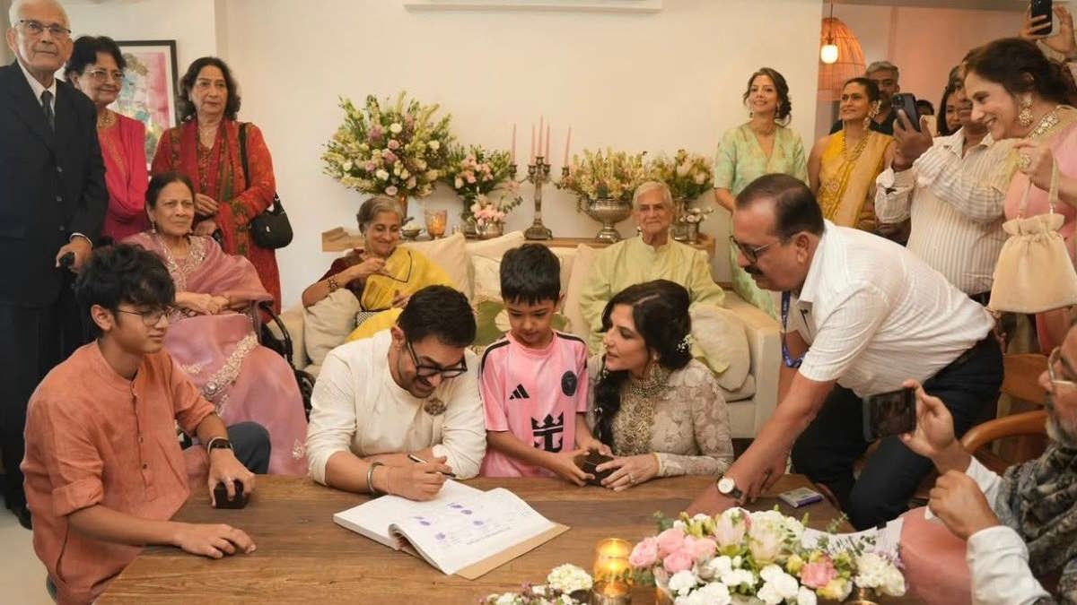 आमिर खान ने गौरी स्प्रैट से की शादी, सादे समारोह में परिवार के साथ विशेष अतिथि रहे मौजूद&hellip;