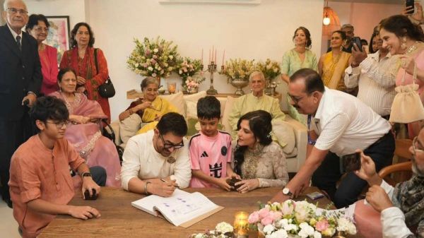 आमिर खान ने गौरी स्प्रैट से की शादी, सादे समारोह में परिवार के साथ विशेष अतिथि रहे मौजूद&hellip;