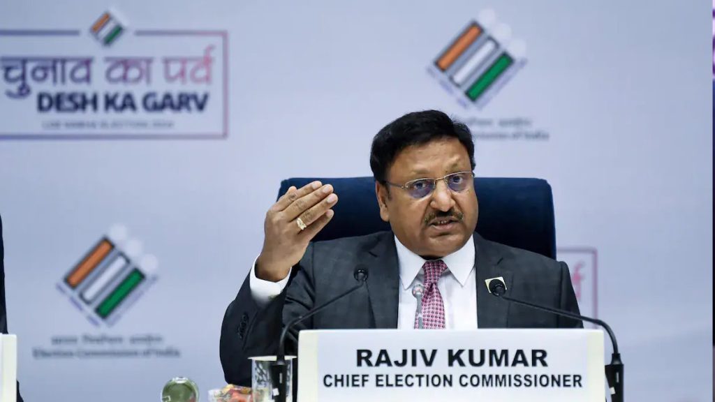 मुख्य निर्वाचन आयुक्त ने EVM को बताया सौ प्रतिशत सुरक्षित