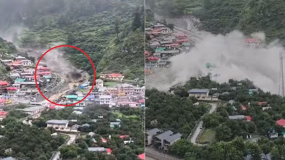 उत्तरकाशी में बादल फटा अब तक 4 की मौत, 50 से ज्यादा लापता, रेस्क्यू जारी