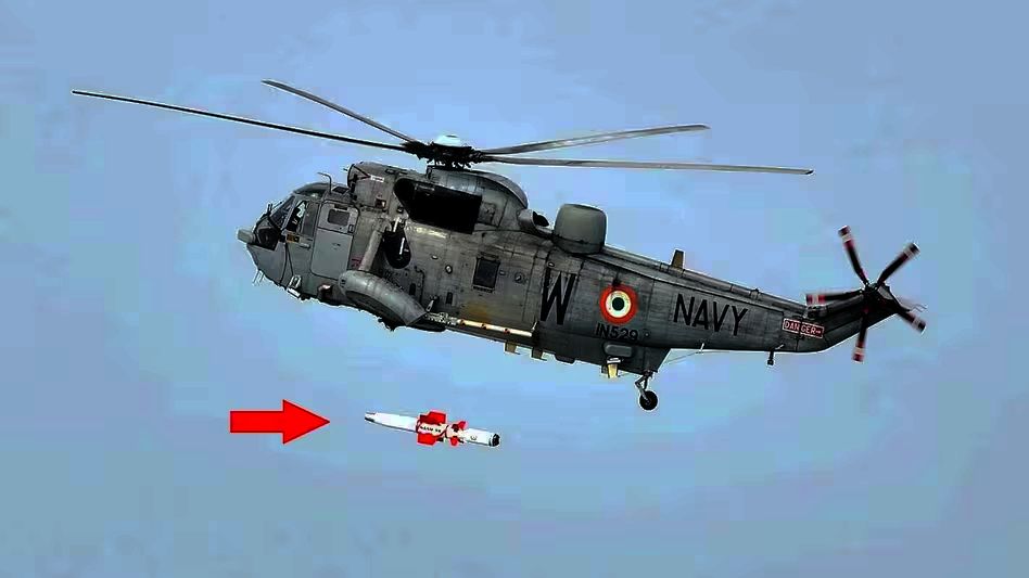 पहली बार हेलीकॉप्टर से दागे गए दो मिसाइल, DRDO-नेवी का सफल परीक्षण ; राजनाथ सिंह बोले- सेना की बढ़ेगी ताकत