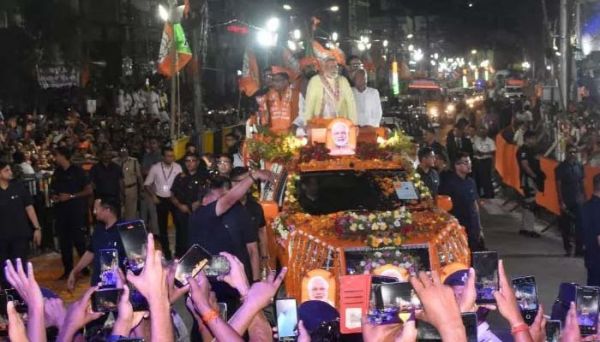 मोदी और नीतीश ने तोड़ डाले सारे रिकॉर्ड, रोड शो के बाद गदगद दिखी जदयू-भाजपा