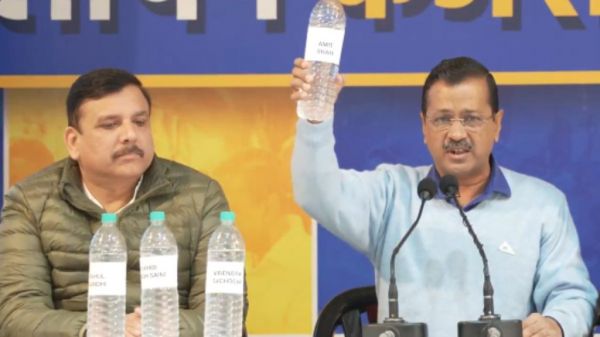 यमुना का पानी पीकर दिखाएं&hellip; केजरीवाल ने अमित शाह, राहुल गांधी और नायब सिंह सैनी को दिया चैलेंज, कहा- मैं धमकी से डरने वाला नहीं