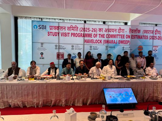 अंडमान-निकोबार में पोर्ट इंफ्रास्ट्रक्चर और नेट ज़ीरो पहल की समीक्षा, सांसद बृजमोहन अग्रवाल ने दिए अहम निर्देश