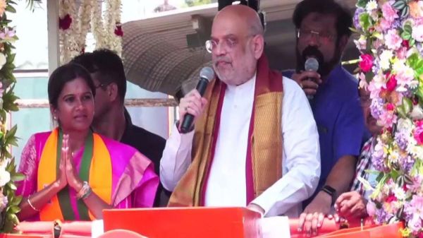 भ्रष्टाचार से लेकर भाई-भतीजावाद की होगी दुकान बंद, तमिलनाडु में DMK पर बरसे गृह मंत्री अमित शाह