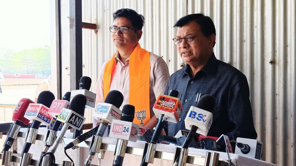 बाहरी प्रत्याशी पर बवाल ! सरोज पांडेय को बाहरी प्रत्याशी बताने पर मंत्री लखनलाल ने कांग्रेस से पूछा- ज्योत्सना महंत कहां कोरबा की हैं&hellip;