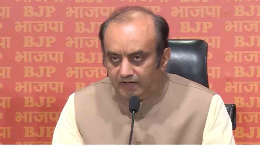 महंत के लाठी चलाने वाले बयान पर भाजपा प्रवक्ता सुधांशु बोले &ndash; कांग्रेसी खो चुके हैं मानसिक संतुलन, मोहब्बत की दुकान से ये कौन-कौन से फरमान निकल रहे&hellip;