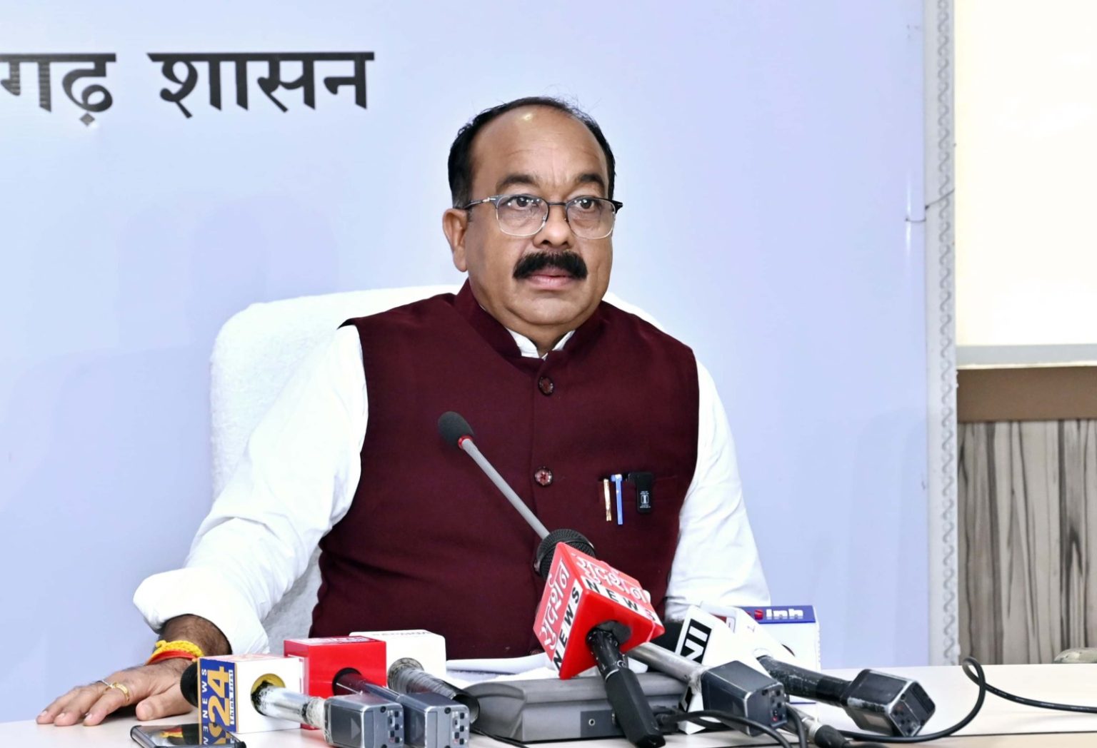 कांग्रेस नेताओं की बुद्धि पर आती है दया : उपमुख्यमंत्री अरुण साव