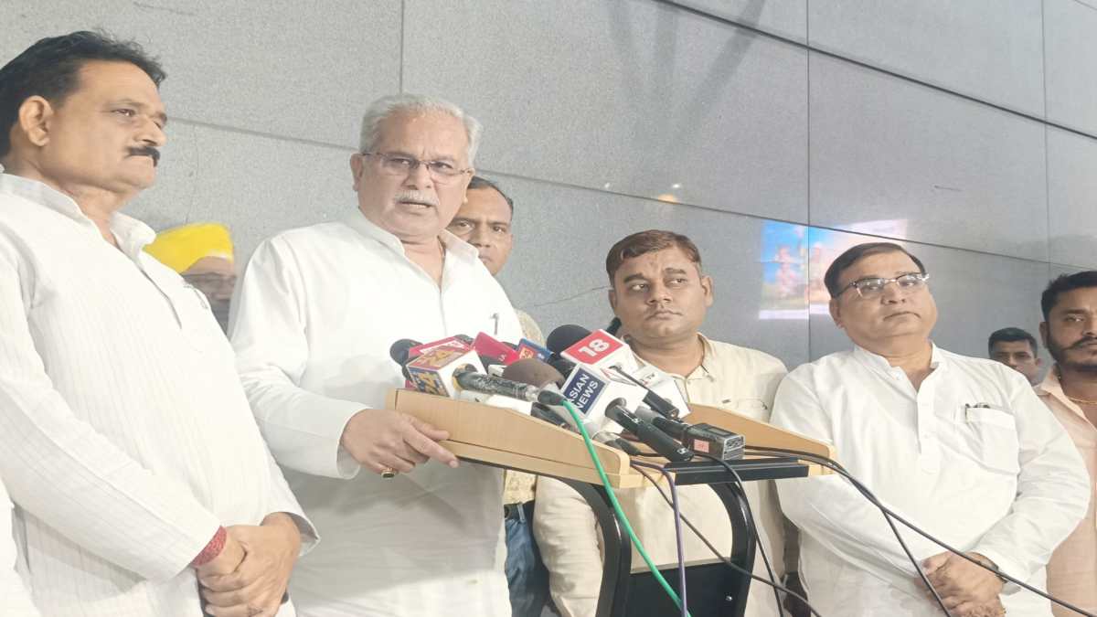 कांग्रेस प्रदेश अध्यक्ष को लेकर भूपेश बघेल ने कहा- फैसला हाईकमान करेगा, भाजपा हमें संगठन के बारे में न बताएं