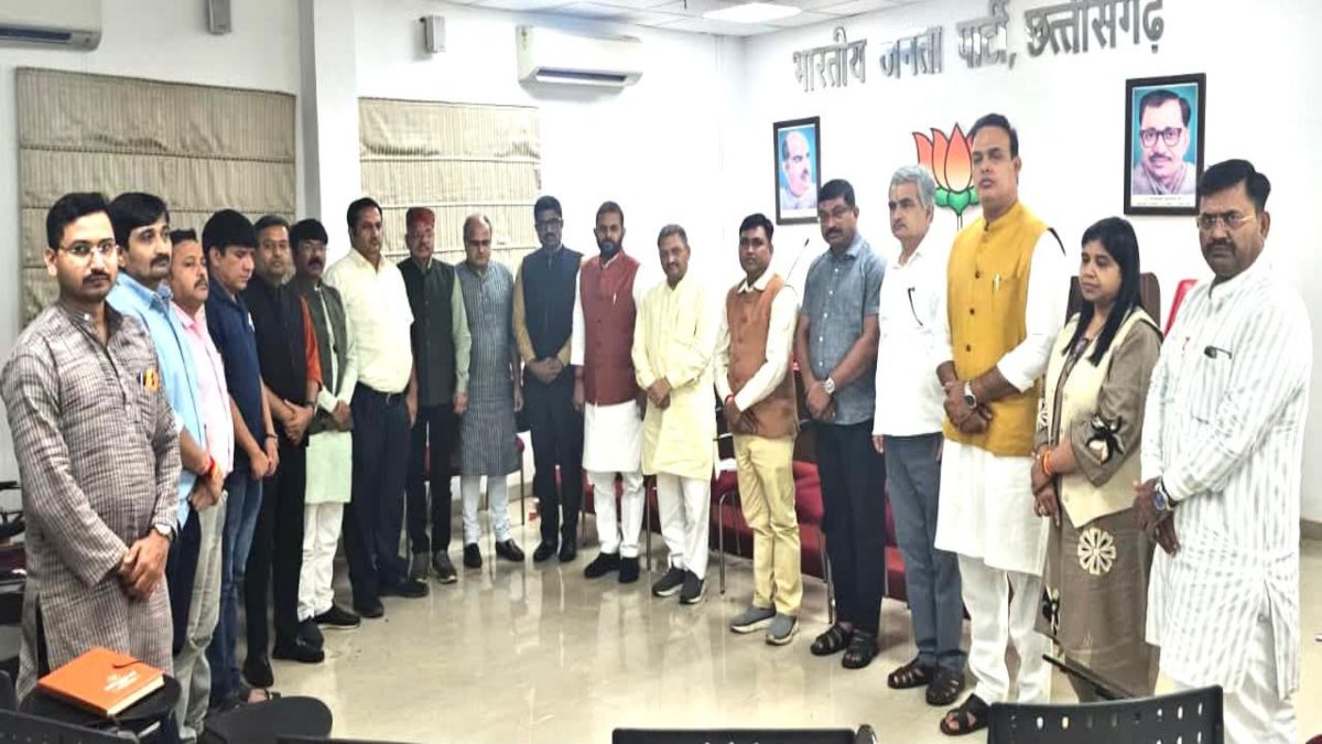 भाजपा की मीडिया बैठक: सरकार की उपलब्धियों के प्रचार और कांग्रेस के आरोपों के जवाब पर फोकस