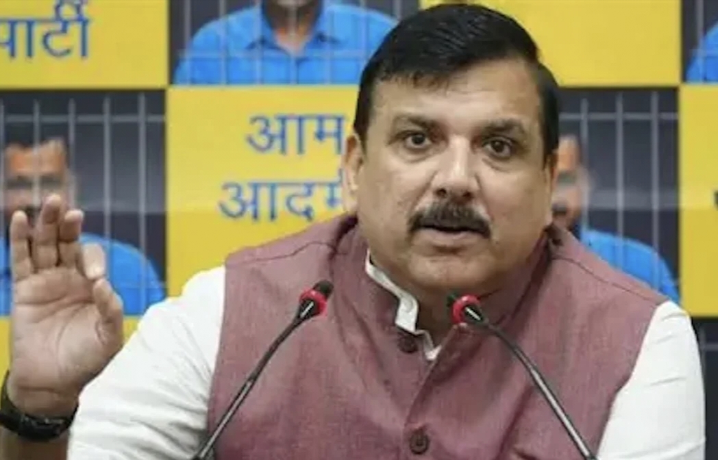 AAP सांसद संजय सिंह का भाजपा सरकार पर हमला, बोले- &lsquo;अडानी और मोदी के डायरेक्शन पर चल रही छत्तीसगढ़ सरकार&rsquo;