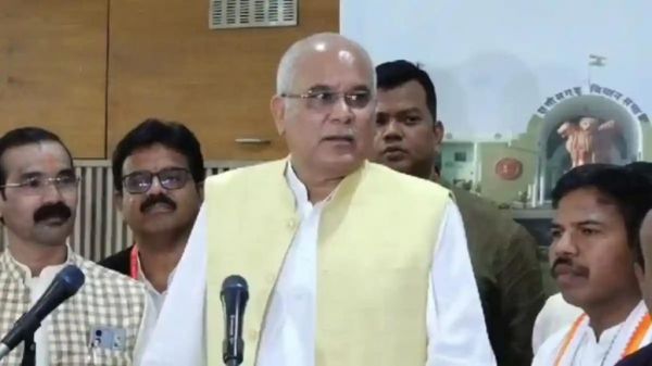 पूर्व CM भूपेश बघेल ने बीजेपी पर साधा निशाना, कहा- आदिवासी सीएम होते हुए जंगल की हो रही कटाई, कानून व्यवस्था हुई जर्जर