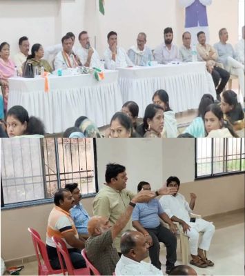 जिला कांग्रेस की बैठक में जमकर हंगामा : PCC चीफ बैज के सामने पदाधिकारियों ने निकाली भड़ास, उपेक्षा का लगाया आरोप