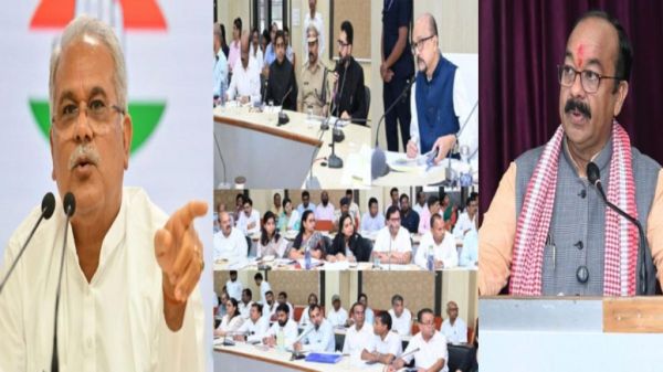 जिलों में राज्यपाल की समीक्षा बैठक पर बोले भूपेश बघेल- सरकार कौन चला रहा है ? अरुण साव का पलटवार, कहा-