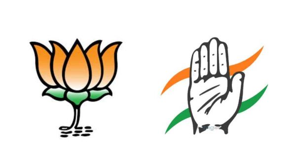 भाजपा-कांग्रेस में पोस्टर वॉर जारी: कांग्रेस ने बीजेपी को बताया चिंटफंड कंपनी का प्रतिनिधि, तो BJP ने कांग्रेस पर साधा निशाना