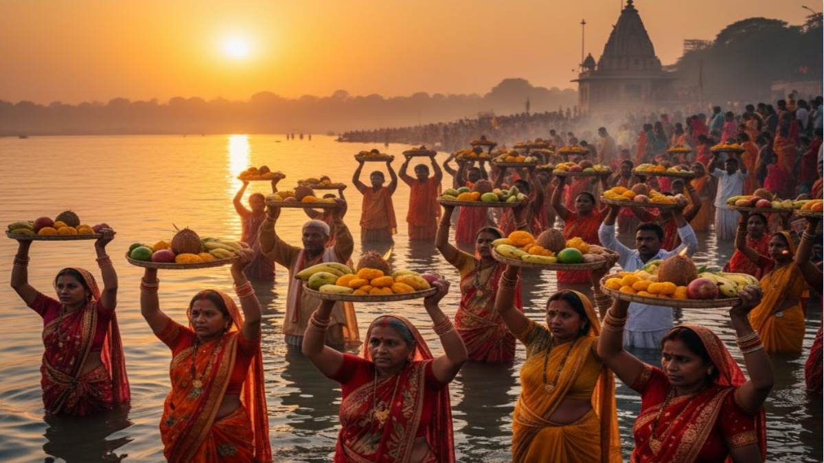 छठ पूजा का तीसरा दिन आज, डूबते सूर्य को अर्ध्य देंगी व्रती महिलाएं &hellip;