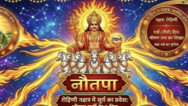 25 मई से शुरू हो रहा है नौतपा, सूर्य की तपिश के बीच आरोग्यता पाने के लिए करें ये विशेष कार्य