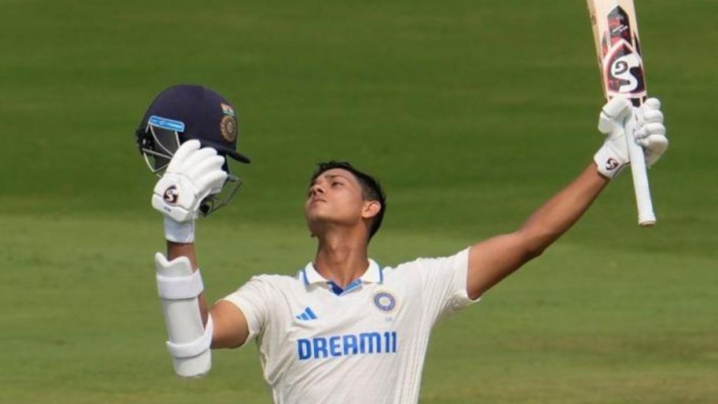 यशस्वी के दोहरे शतक की बदौलत भारत ने पहली पारी में बनाए 396 रन&hellip;