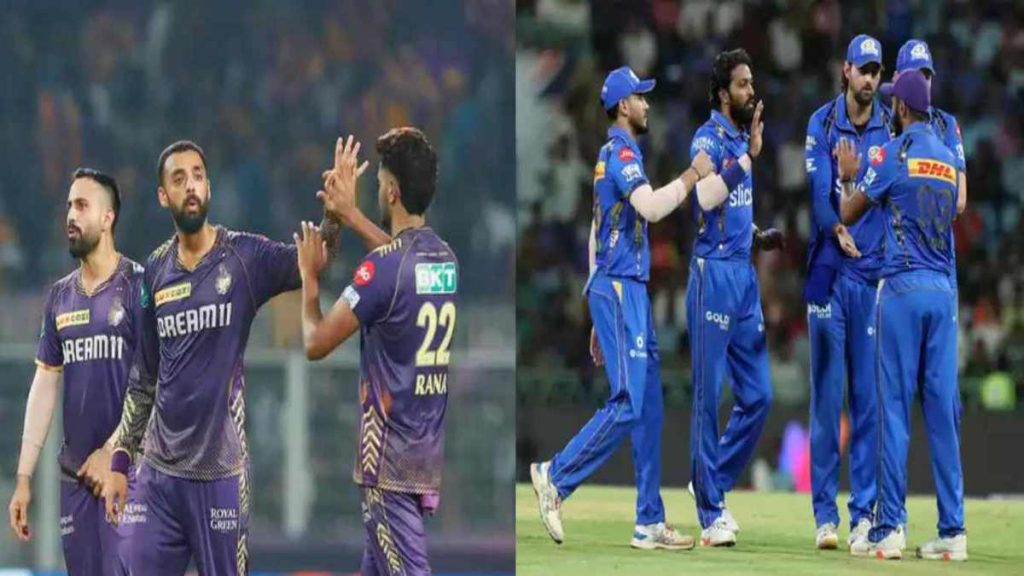 मुंबई इंडियंस और कोलकाता के बीच मुकाबला, प्लेऑफ में बने रहने पंड्या को जारी रखना होगा जीत का सिलसिला, जानें हेड टू हेड रिकॉर्ड और प्लेइंग-11