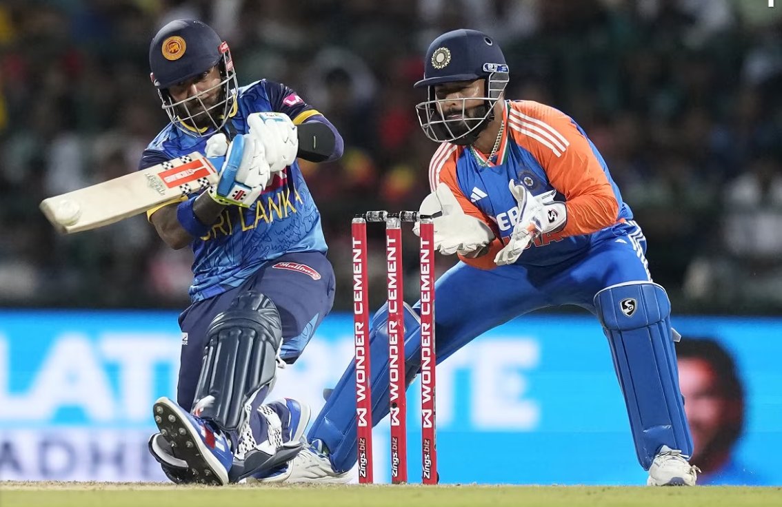 सीरीज के पहले मैच में भारत ने श्रीलंका को दी 43 रनों से मात, रियान पराग ने चटकाए 3 विकेट