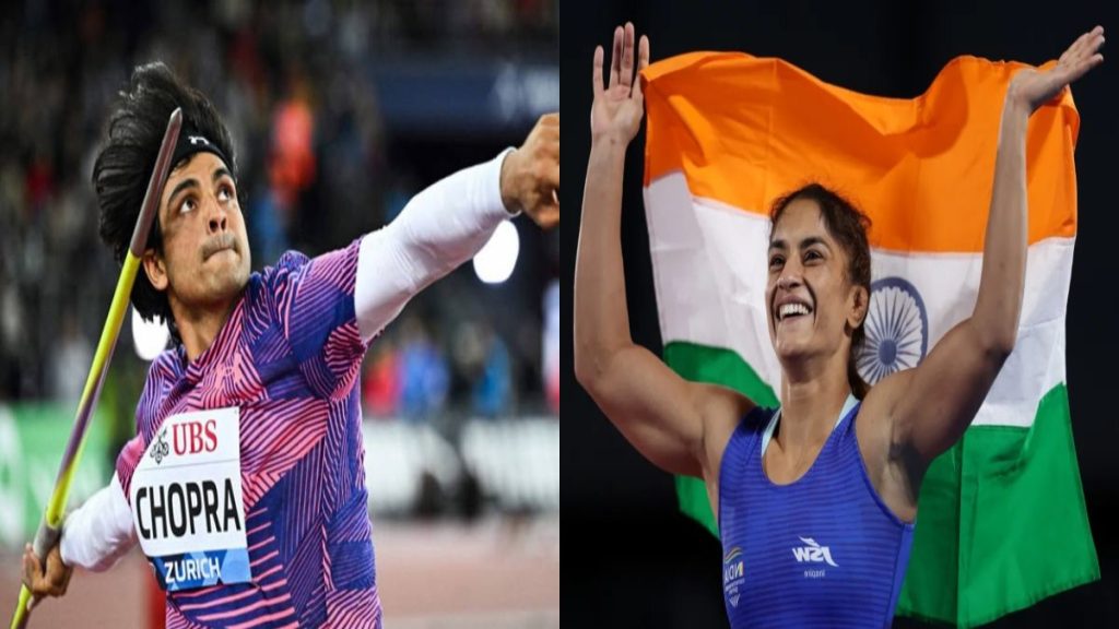 Paris Olympics 2024: नीरज चोपड़ा ने पहले ही प्रयास में फाइनल के लिए किया क्वालिफाई, विनेश फोगाट ने सेमीफाइनल में बनाई जगह