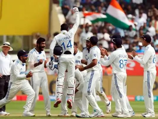 भारत ने दूसरे टेस्ट में इंग्लैंड को 106 रनों से हराया, सीरीज में की बराबरी, बुमराह और अश्विन ने झटके 3-3 विकेट