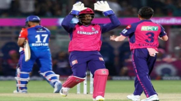 राजस्थान रॉयल्स की लगातार दूसरी जीत, दिल्ली को 12 रन से हराया, रियान ने 45 बॉल पर बनाए नाबाद 84 रन