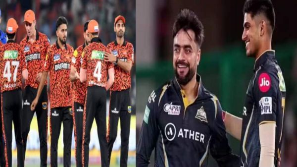 गुजरात टाइटंस और सनराइजर्स हैदराबाद के बीच कांटे की टक्कर, जानिए हेड टू हेड कौन किस पर भारी