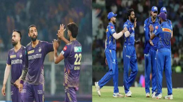 मुंबई इंडियंस और कोलकाता के बीच मुकाबला, प्लेऑफ में बने रहने पंड्या को जारी रखना होगा जीत का सिलसिला, जानें हेड टू हेड रिकॉर्ड और प्लेइंग-11