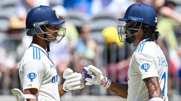 IND vs AUS, 1st Test: दूसरे दिन का खेल ख़त्म, यशस्वी-राहुल ने ठोकी फिफ्टी, भारत के पास 218 रन की बढ़त