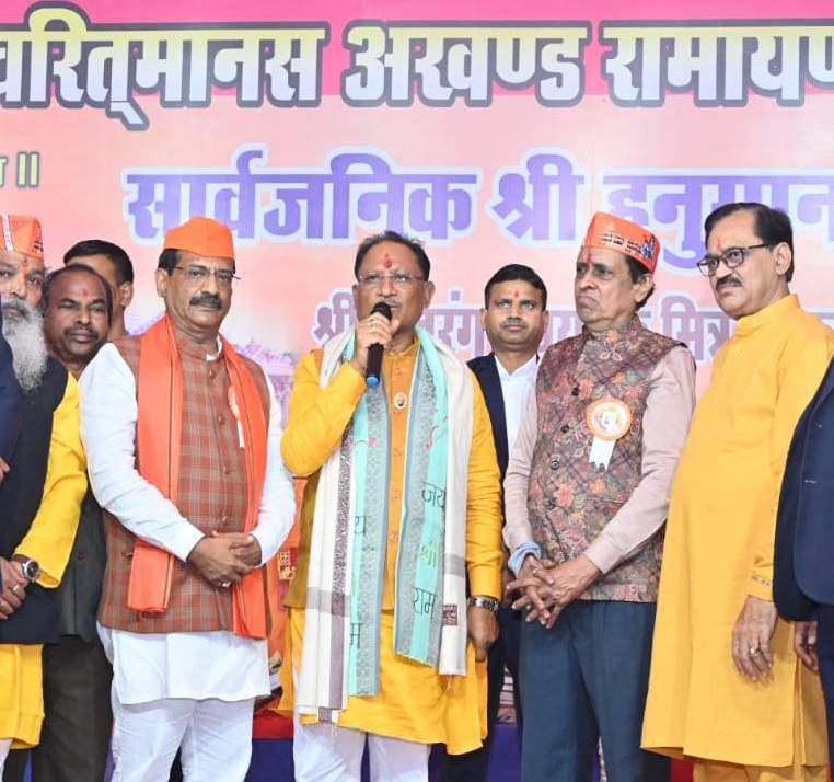 प्रभु श्री राम के आर्शीवाद से ननिहाल में भी आएगी सुख समृद्धि: मुख्यमंत्री विष्णु देव साय