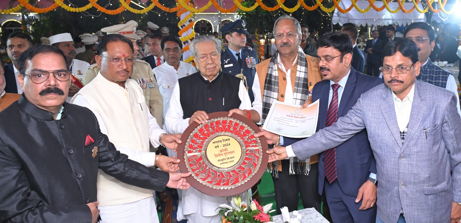 राज्यपाल श्री हरिचंदन, मुख्यमंत्री श्री साय ने गणतंत्र दिवस की दी शुभकामनाएं