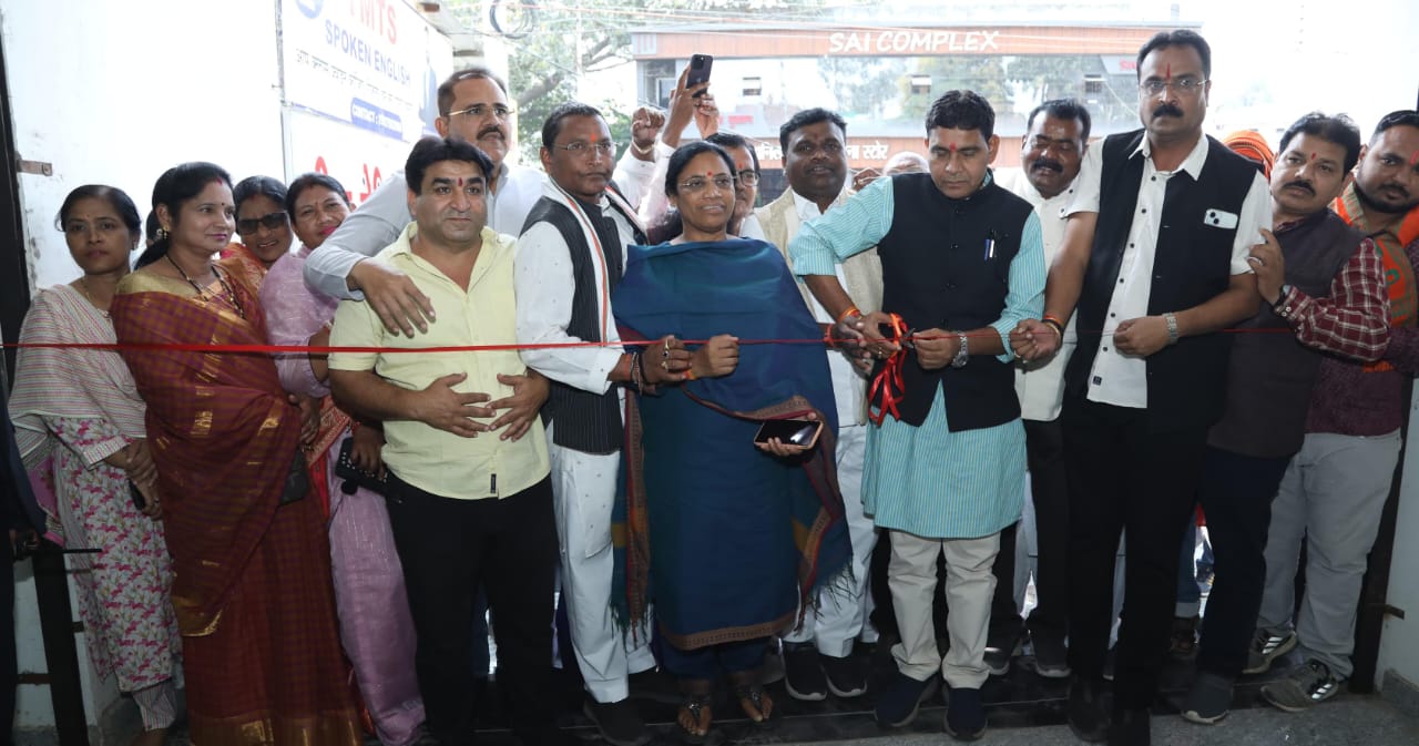 मंत्री टंकराम वर्मा कांकेर जिले के संक्षिप्त प्रवास पर रहे, निजी कार्यालय का किया उद्घाटन