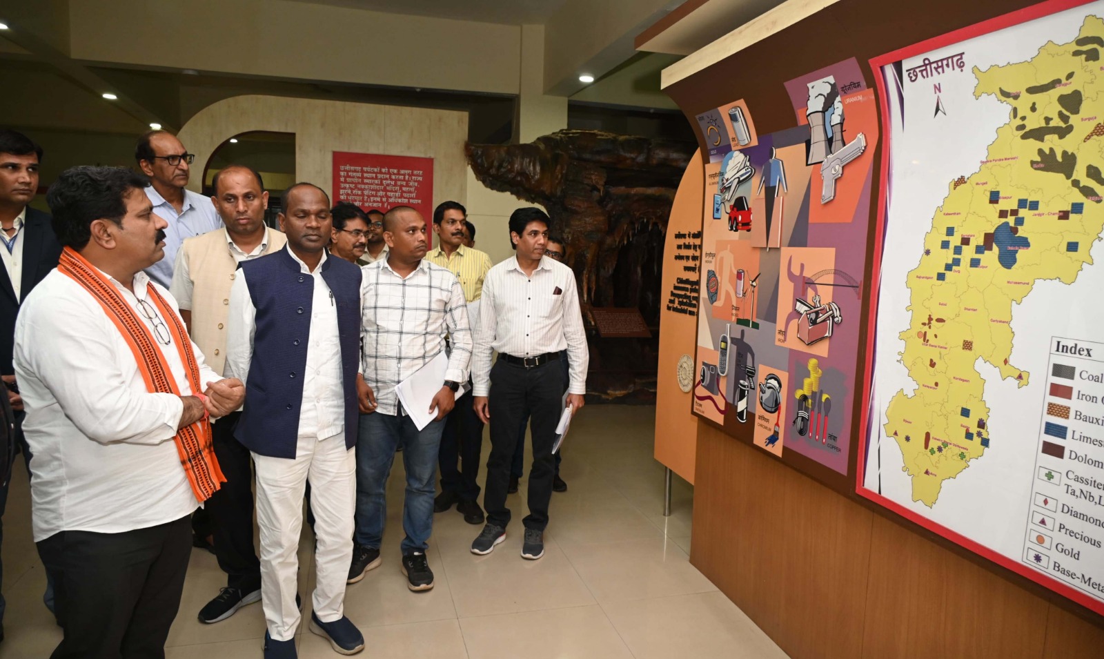 उप मुख्यमंत्री विजय शर्मा ने छत्तीसगढ़ रीजनल साईस सेन्टर का किया औचक निरीक्षण