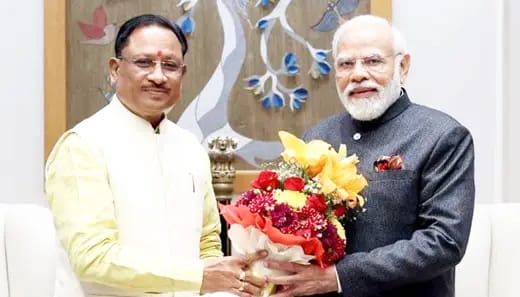 मुख्यमंत्री विष्णुदेव साय को प्रधानमंत्री मोदी और गृहमंत्री शाह ने जन्मदिन की दी बधाई