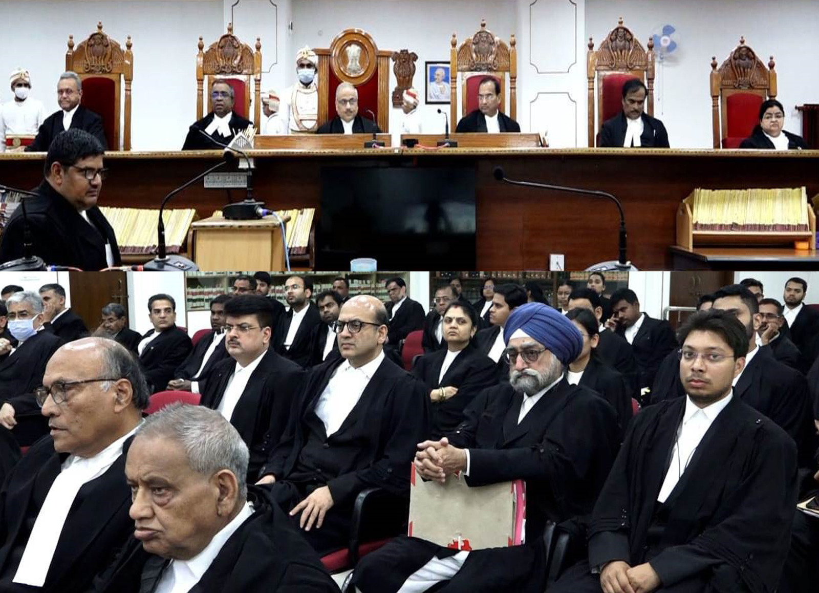 छत्तीसगढ़ उच्च न्यायालय में स्वर्गीय फली सैम नरीमन और स्वर्गीय प्रशांत जायसवाल को दी गई श्रद्धांजलि