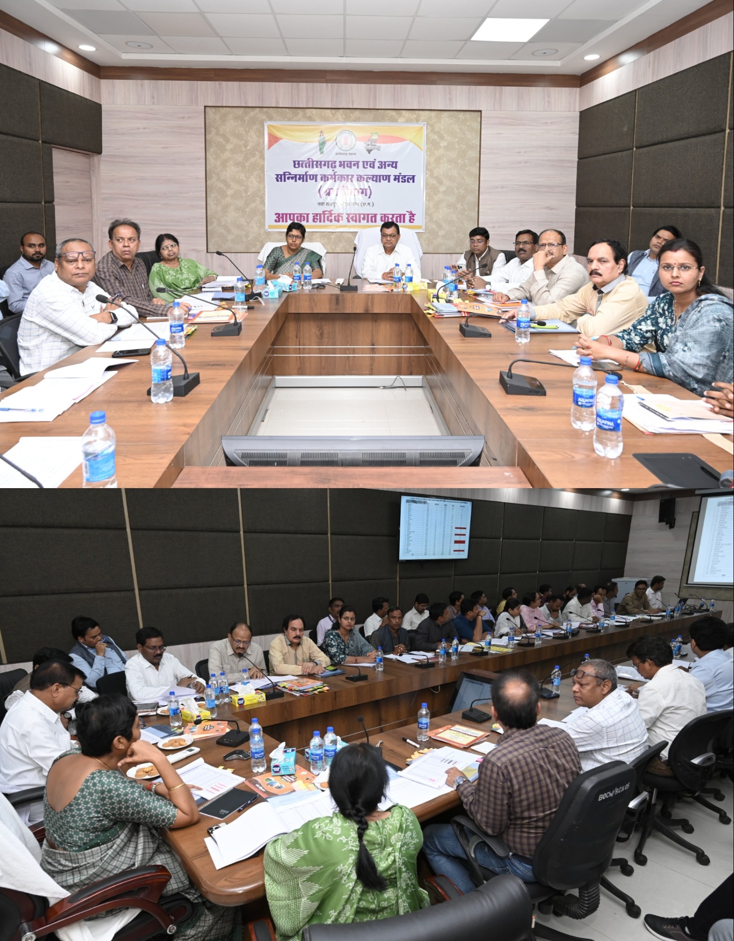 श्रम मंत्री लखनलाल देवांगन ने विभागीय काम-काज की समीक्षा की