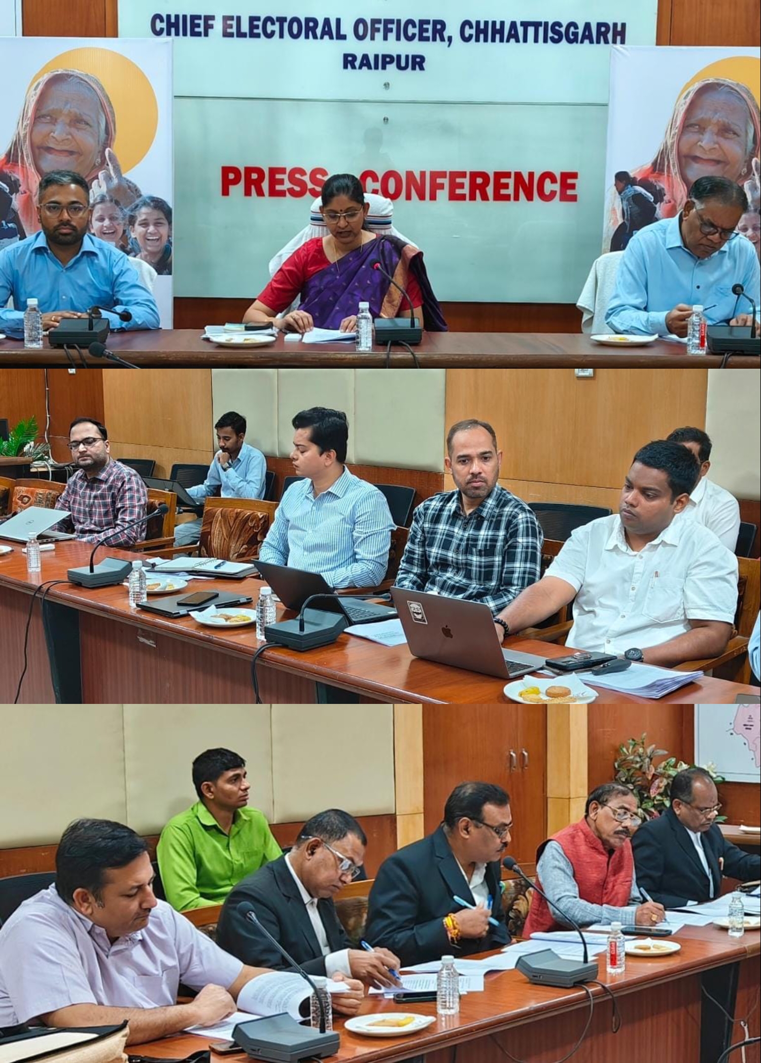 मुख्य निर्वाचन पदाधिकारी रीना बाबासाहेब कंगाले ने राजनीतिक दलों के प्रतिनिधियों की ली बैठक