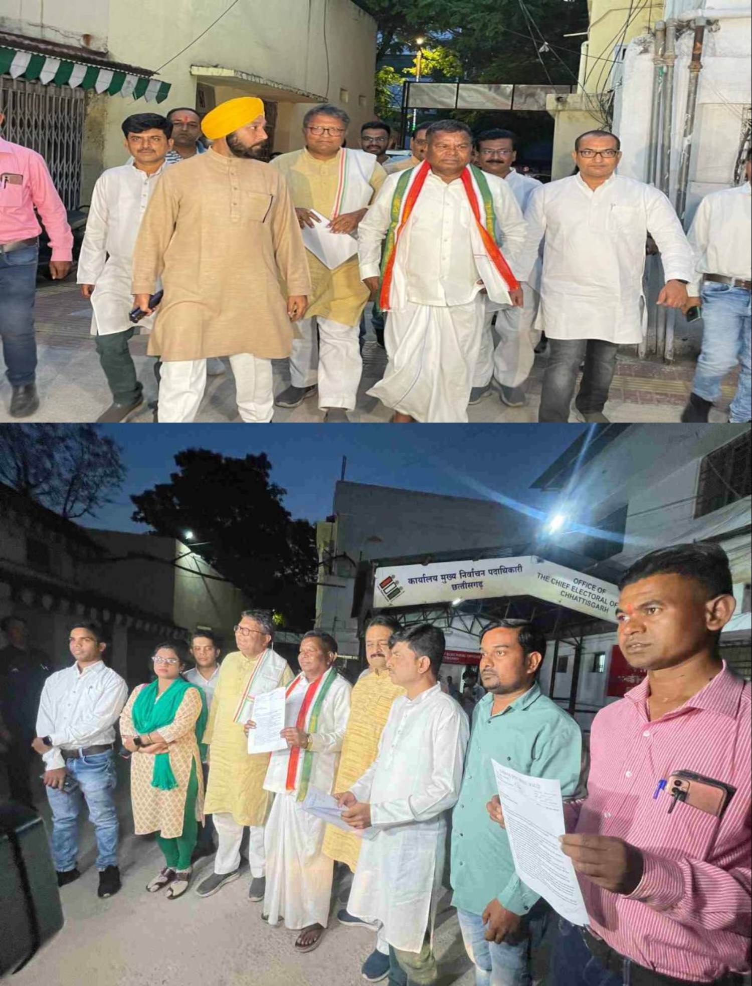 कांग्रेस ने की आचार संहिता के उल्लंघन की शिकायत, लखमा बोले &ndash; भाजपाई हमारे कार्यकर्ताओं को डरा-धमका रहे, कार्रवाई नहीं हुई तो देंगे धरना