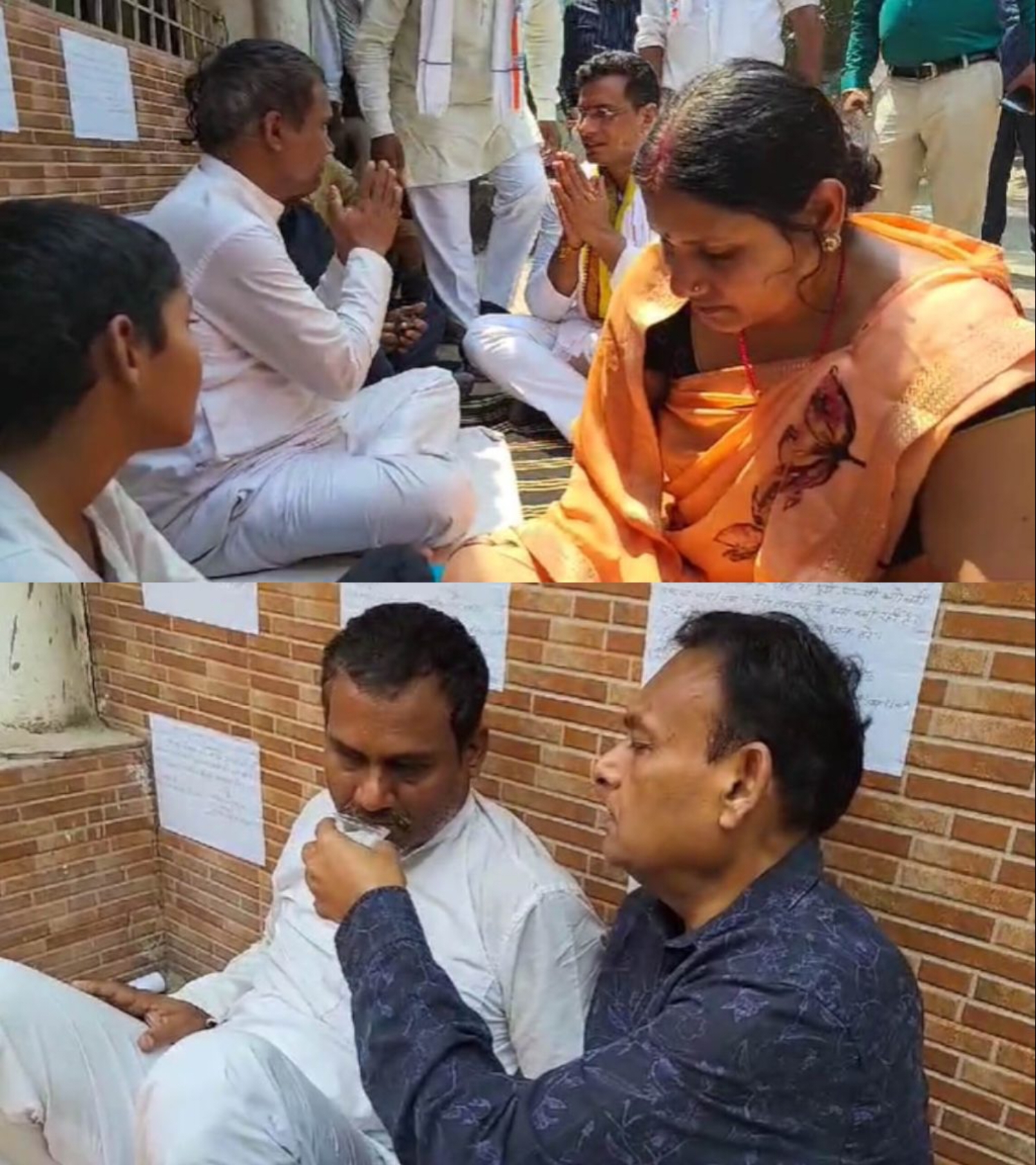 लोकसभा की टिकट मांग रहे कांग्रेस नेता जगदीश कौशिक ने तोड़ा अनशन, पार्टी प्रत्याशी देवेंद्र यादव पिलाया जूस, लोकसभा टिकट की कर रहे थे मांग&hellip;