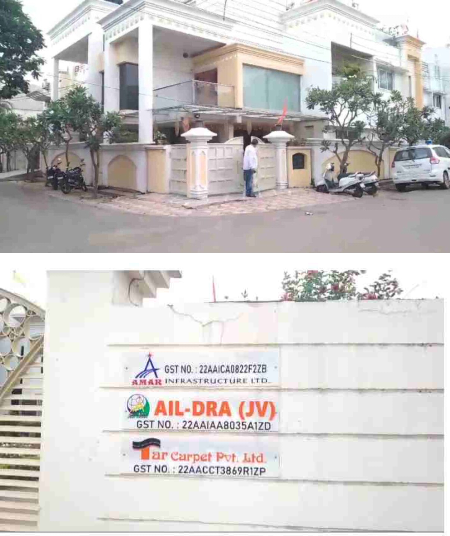 भाजपा नेता के घर आईटी की दबिश, 8 गाड़ियों में पहुंचे हैं 20 से ज्यादा अफसर