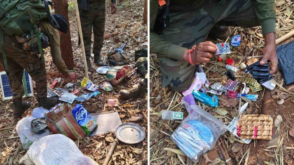 नक्सलियों के गढ़ माड़ में चला नक्सल विरोधी अभियान, 48 घंटों के दौरान 3 बार हुई भिड़ंत, 5 किग्रा आईईडी के साथ बरामद की नक्सली सामग्री&hellip;