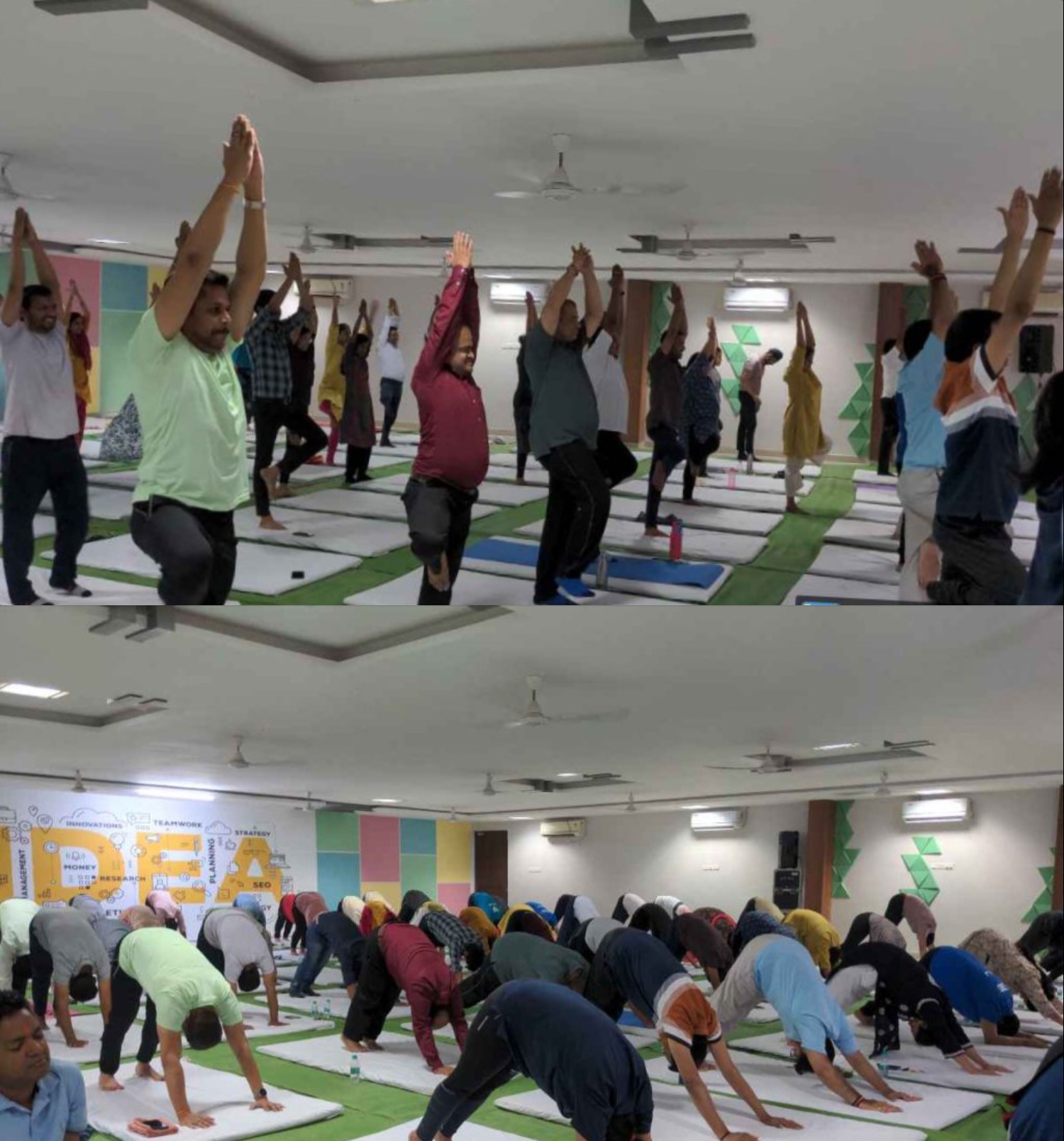 शंकराचार्य इंस्टिट्यूट में तीन दिनी योग शिविर का आगाज, योगाचार्य बोले &ndash; निरोग रहने नियमित योग जरूरी