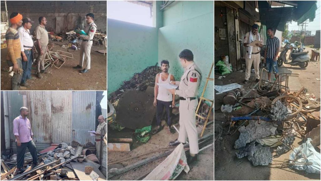 कबाड़ कारोबारियों पर पुलिस ने कसा शिकंजा, 44 स्थानों से करीब एक करोड़ का अवैध कबाड़ जब्त&hellip;