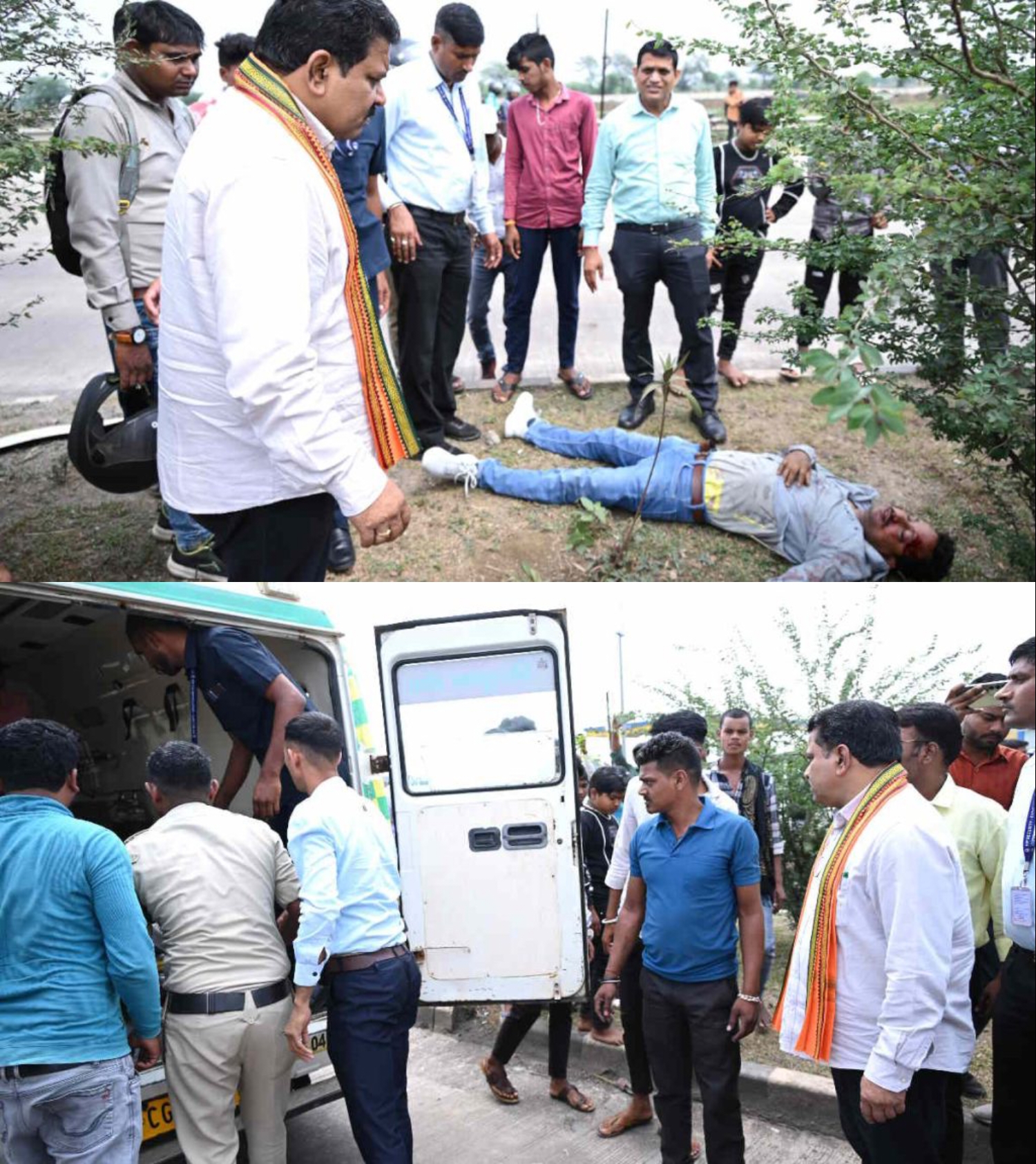 उप मुख्यमंत्री विजय शर्मा ने दिखाई मानवता, सड़क हादसे में घायल लोगों को भिजवाया अस्पताल&hellip;