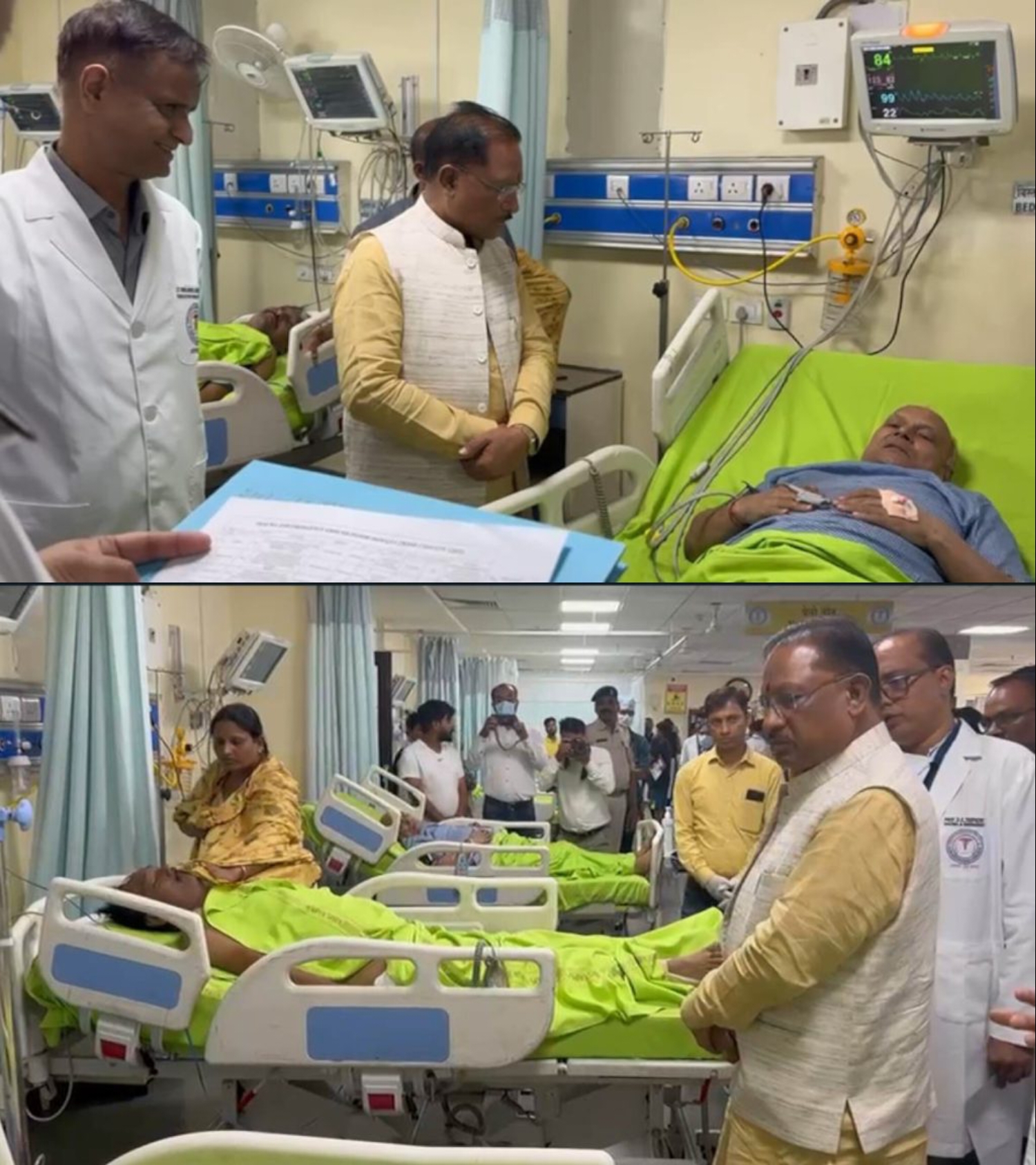 घायलों से मिलने एम्स पहुंचे मुख्यमंत्री साय, कहा- बख्शे नहीं जाएंगे घटना के दोषी&hellip;